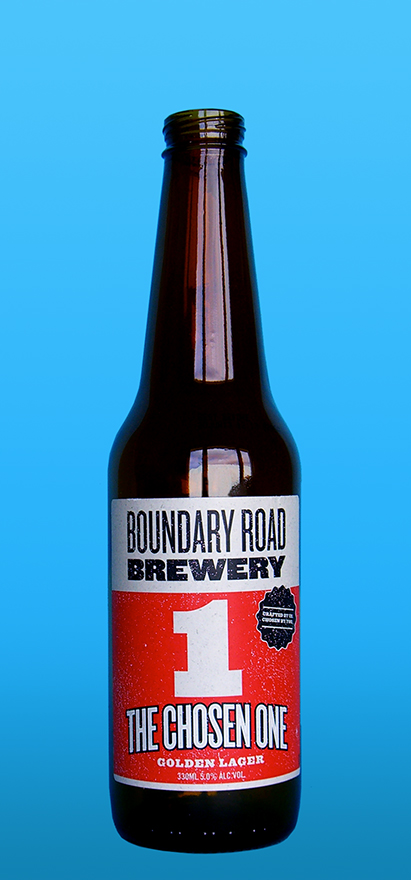 Our Beers, Boundary Road - The Chosen One Golden Lager, Boundary Road Brewery - The Chosen One Golden Lager, Boundary Road Brewery The Chosen One Golden Lager, Boundary Road The Chosen One Golden Lager
